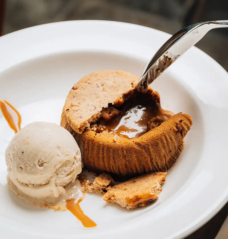 Fondant de Dulce de Leche