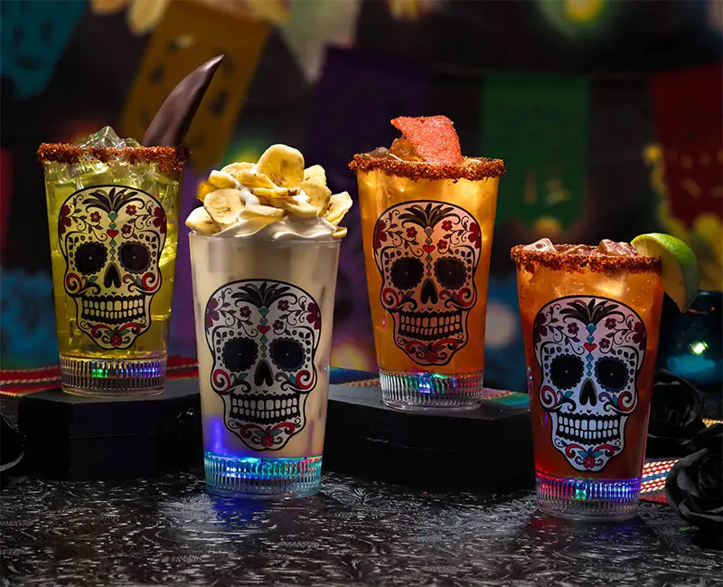 Bebidas especiais Halloween da Universal