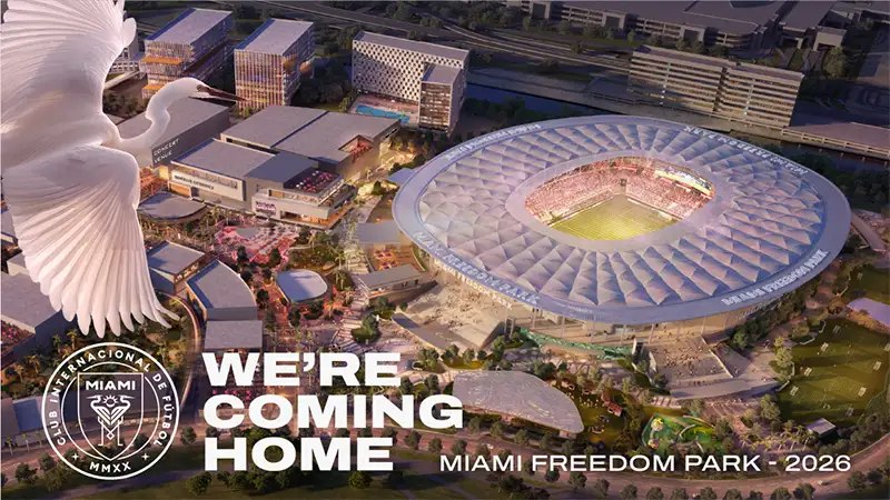 Novo estádio do Inter Miami