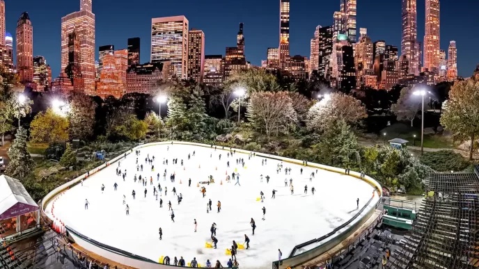 Patinação no gelo Nova York