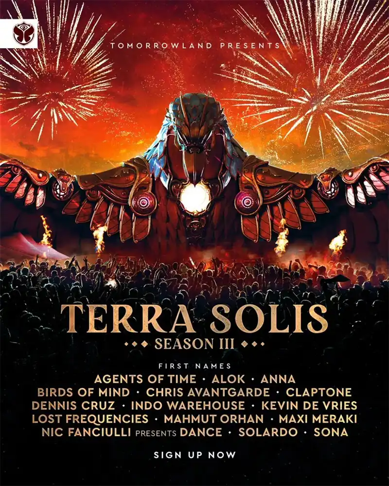 Terra Solis by Tomorrowland - Line Up