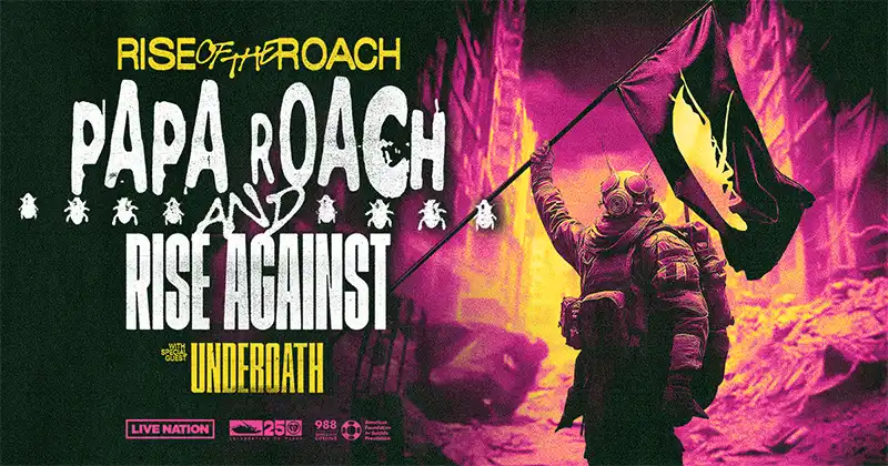 Papa Roach e Rise Against - EUA 2025