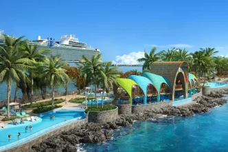 Royal Caribbean redefine o dia de praia com Beach Club em Nassau