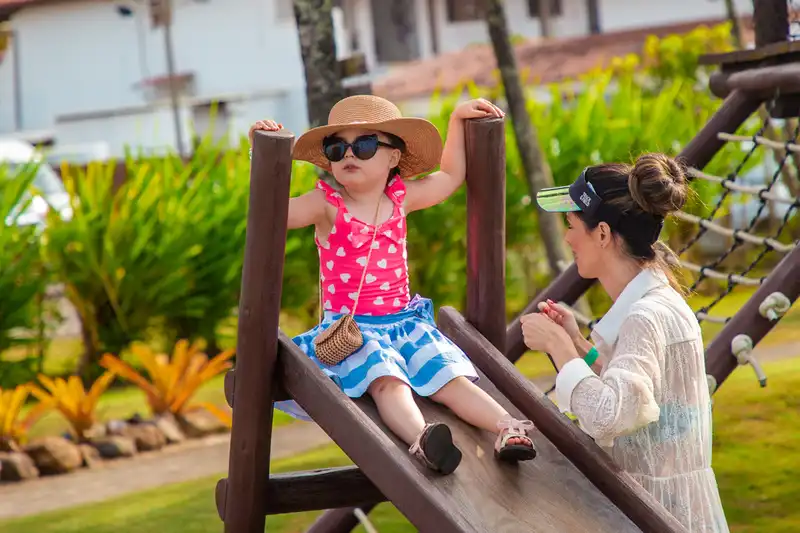 Área infantil Jardim Atlântico, foto divulgação.