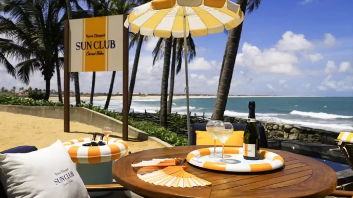 Veuve Clicquot inaugura seu primeiro Sun Club no Brasil