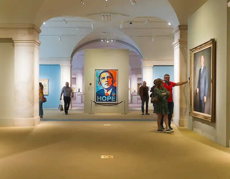 National Portrait Gallery: arte e legado presidencial