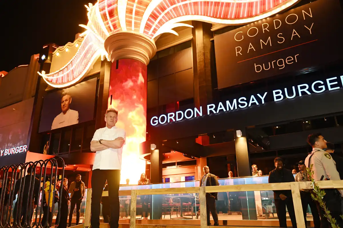 Gordon Ramsay Burger inaugura unidade no Flamingo Las Vegas