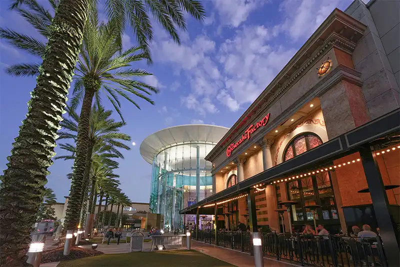 Restaurantes e Cafés no The Mall at Millenia