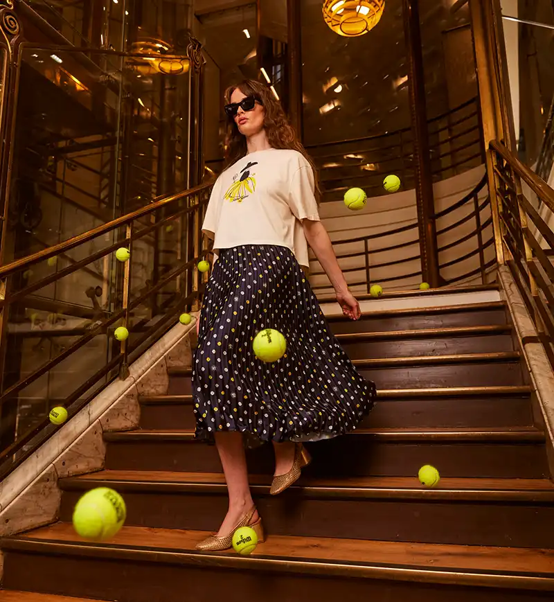 Galeries Lafayette celebra Roland-Garros com vila temática e coleção exclusiva