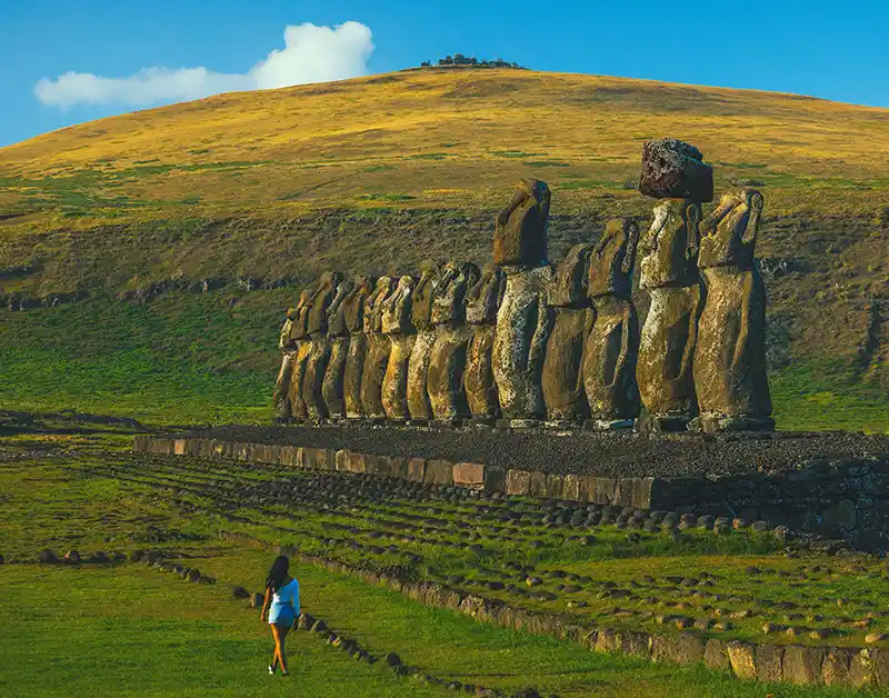 Aventura e cultura na Ilha de Páscoa e Deserto do Atacama no Chile
