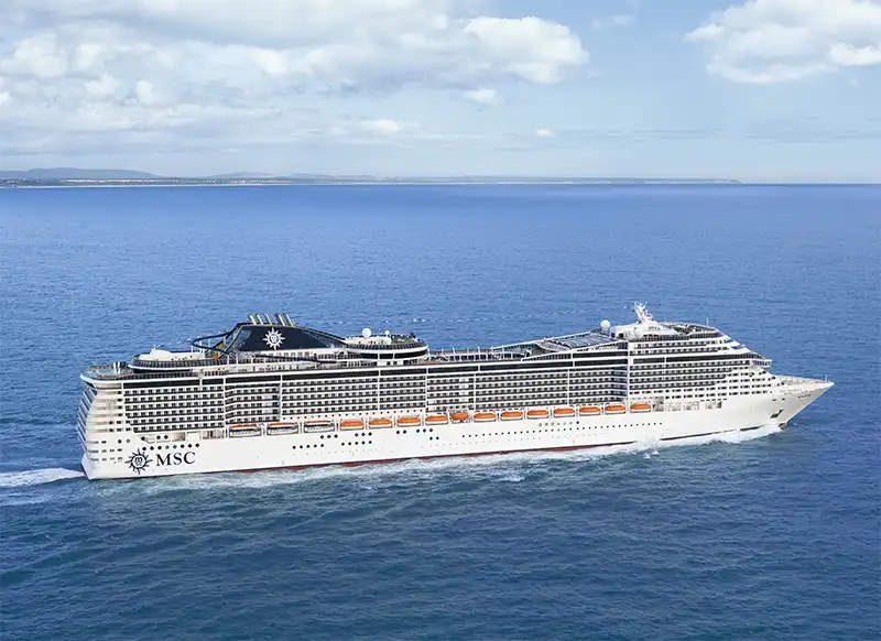 MSC Cruzeiros lança promoção Super Cashback para reservas de viagens pela América do Sul