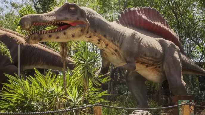 Vale dos Dinossauros em Olímpia: Veja as estrelas de Jurassic World de perto