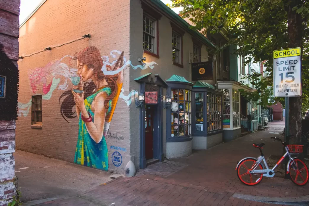 Washington: Uma galeria a céu aberto de murais e arte de rua