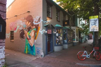 Washington: Uma galeria a céu aberto de murais e arte de rua
