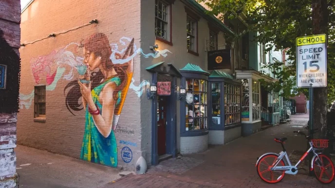 Washington: Uma galeria a céu aberto de murais e arte de rua